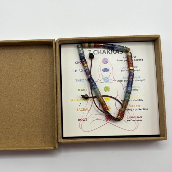 Chakra Bracelets for Women Crystals & Healing Stones Crystal Bracelet Healing - Picture 6 of 8